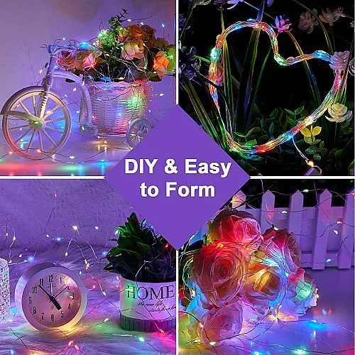 Guirlande Lumineuse USB Multicolore 100 LED -10Metres