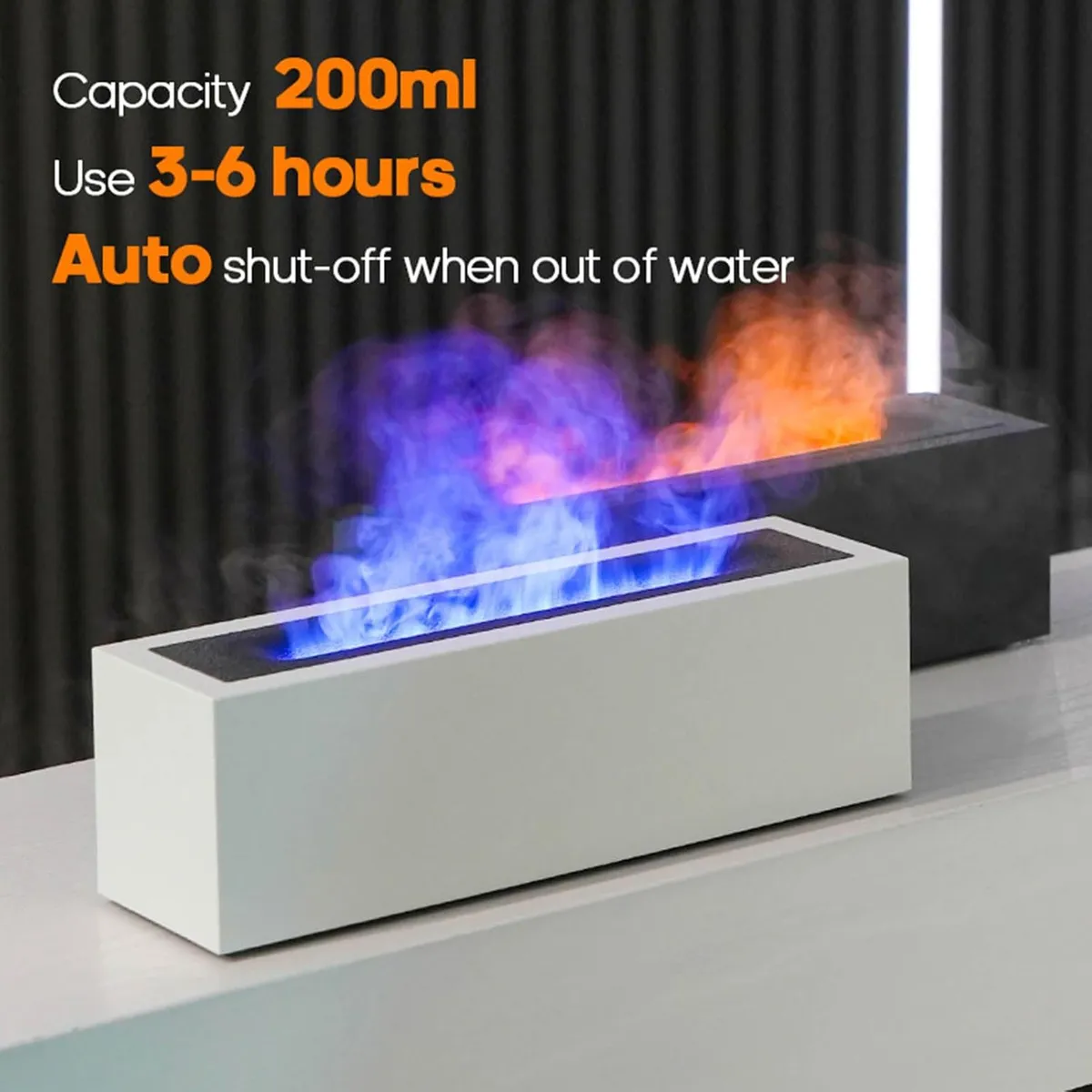 Diffuseur flamme cheminée