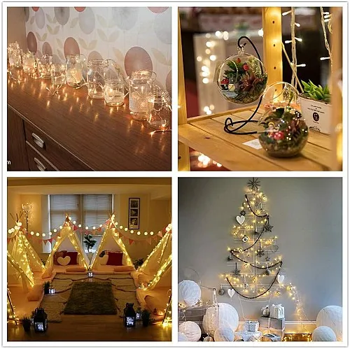 Guirlande lumineuse led _ 10M (Jaune)