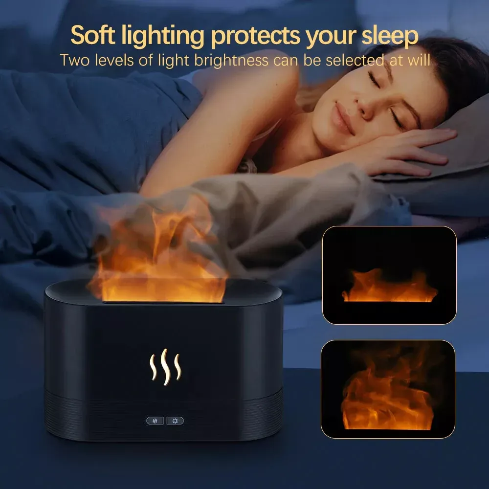 Diffuseur d'arôme effet flammes 2