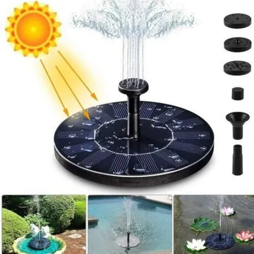 Fontaine Solaire Extérieur Flottante