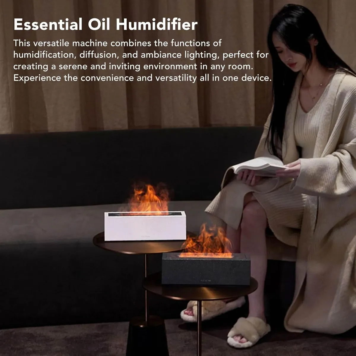 Diffuseur flamme cheminée
