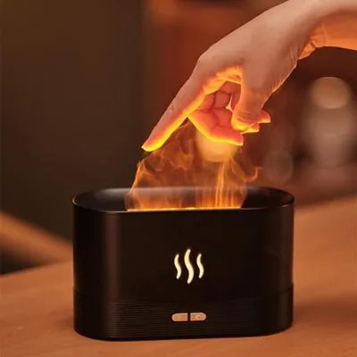Diffuseur d'arôme effet flammes 2