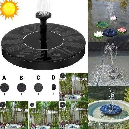 Fontaine Solaire Extérieur Flottante