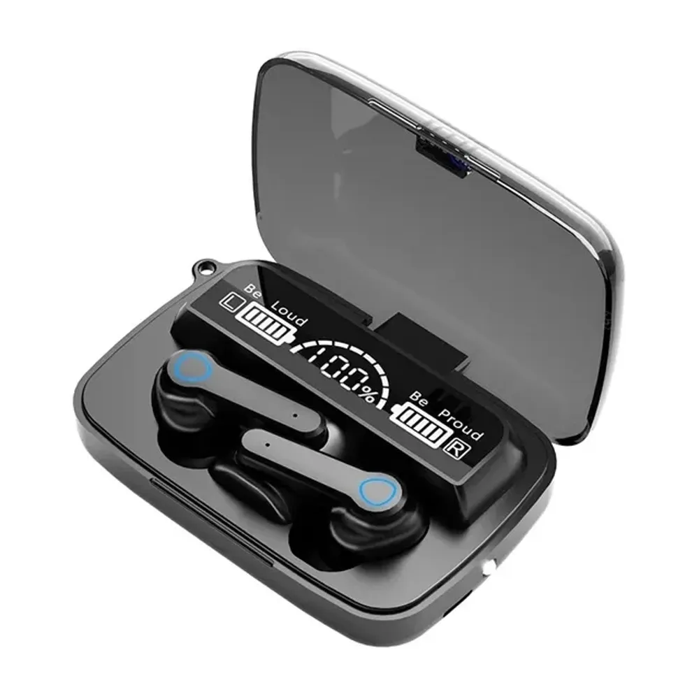 Écouteurs sans fil M19 + Power Bank